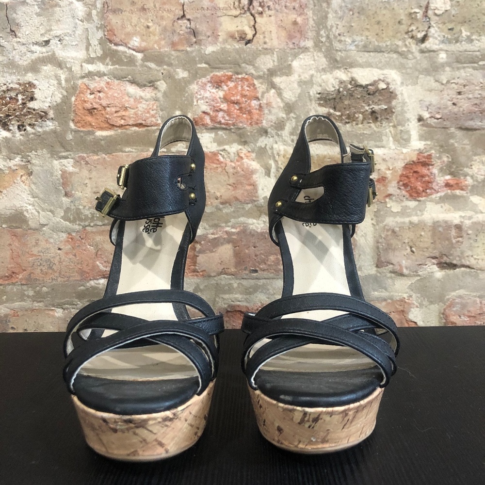 Charlotte Russe Cork Wedges